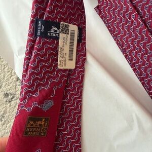 Hermès Crabe Dechaine Tie